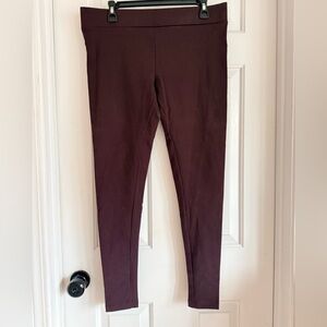 Maroon Leggings - NWOT